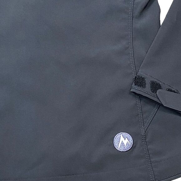 Marmot Soft Shell Jacket Adult Small Womens Black with Team Logo - Picture 16 of 16